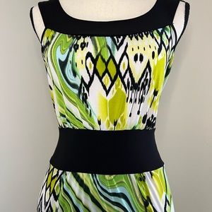 Ladies Maxi Dress (sea island pattern) size XL